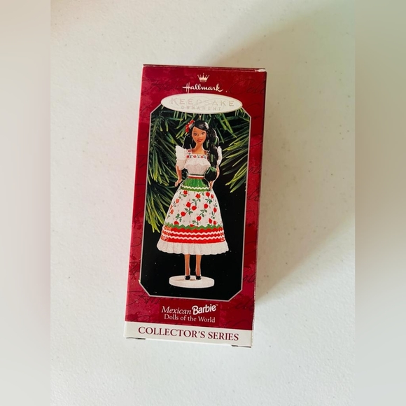 Mexican barbie dolls of the world ornament hallmark ornament - Picture 3 of 4